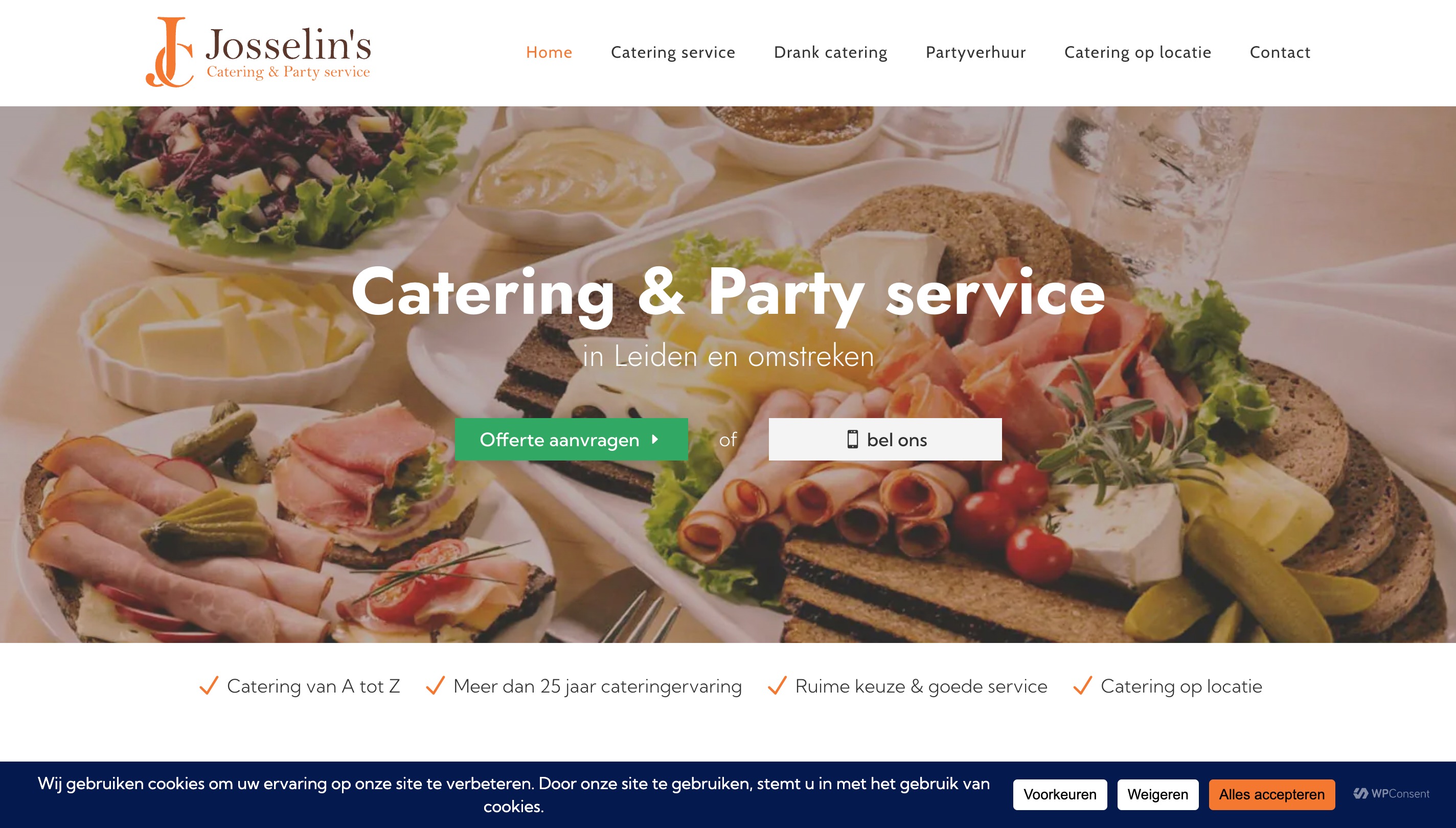 Catering & Partyservice Website