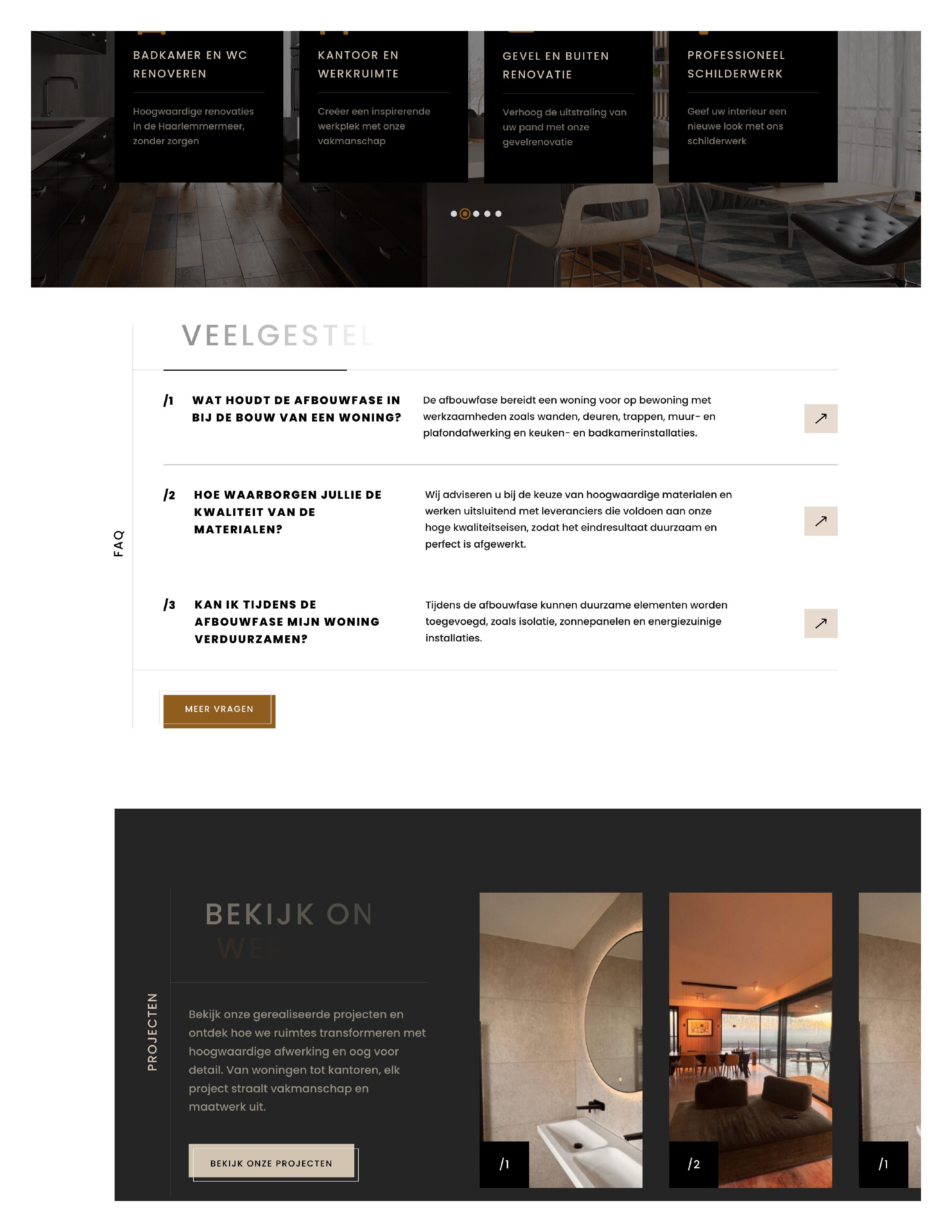 Premium Bouw & Afwerkingsdiensten Video Showcase - Afbeelding 3