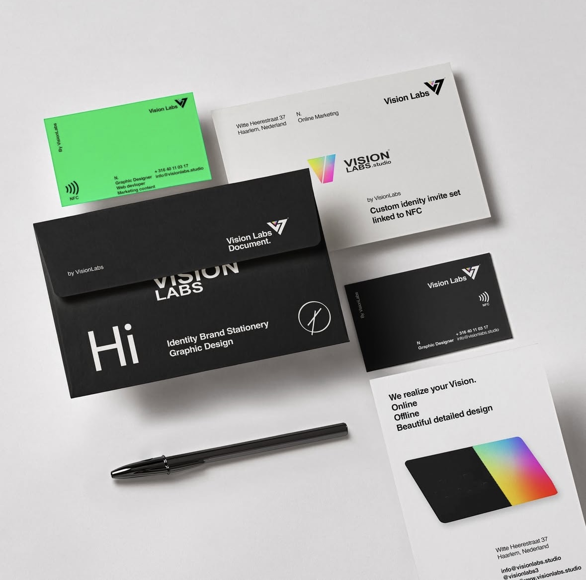 Vision Labs Merkidentiteit Systeem - Afbeelding 2