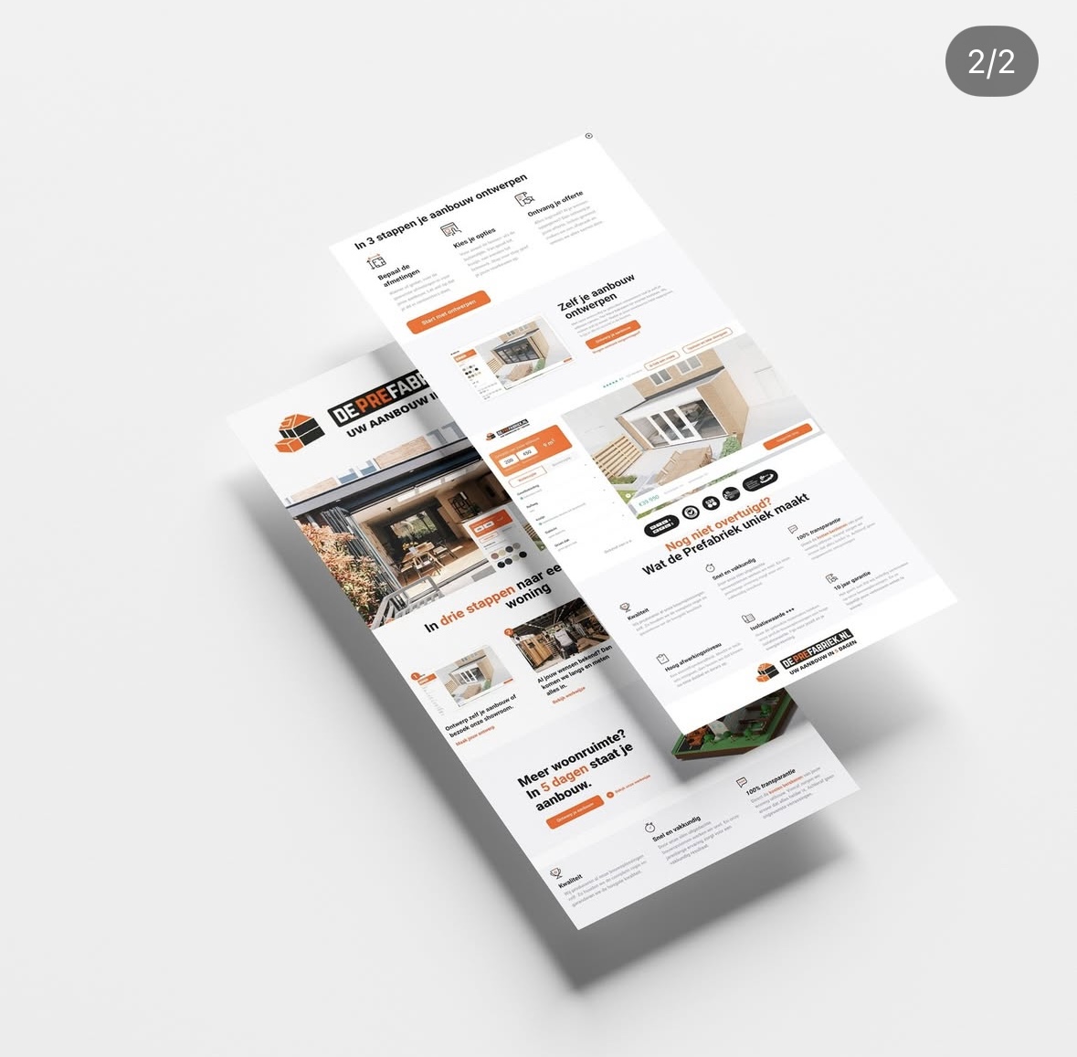 Modern Bouwbedrijf Platform - Afbeelding 3