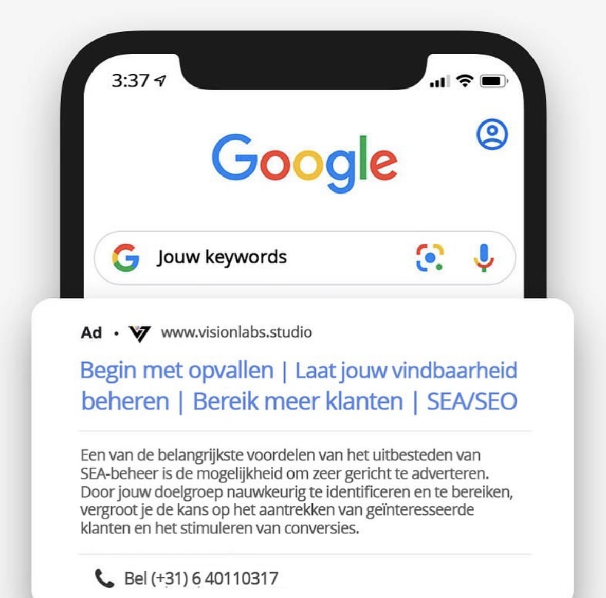 Google Ads SEA Campagne Strategie