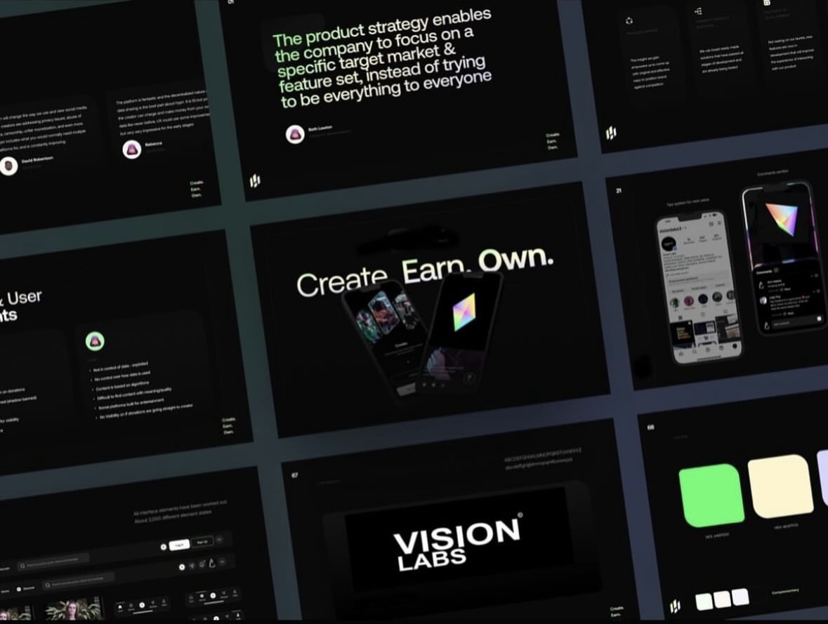 Vision Labs Merk Strategie Presentaties