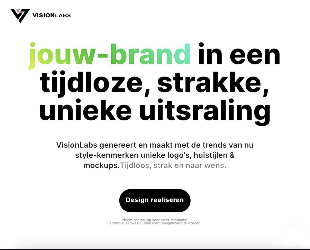 Vision Labs Merkidentiteit Systeem - Afbeelding 6