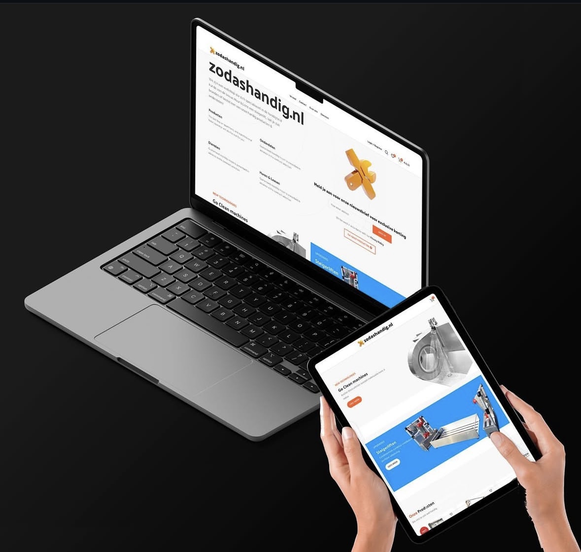 Responsive Klusbedrijf Platform